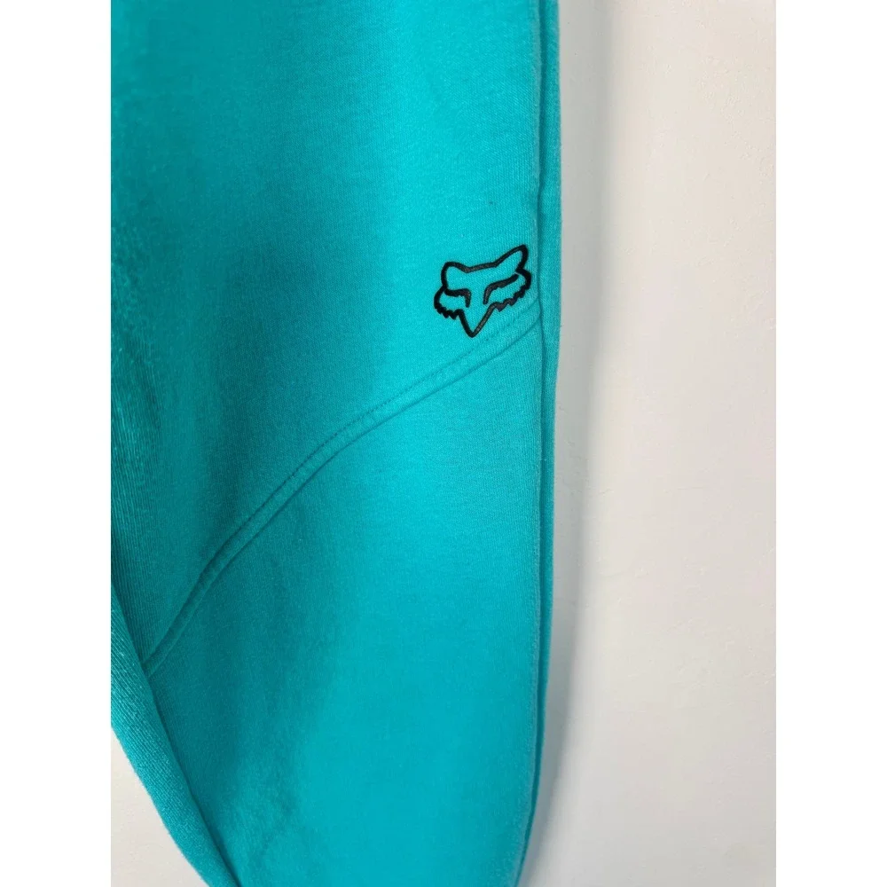 Fox Racing Women's Teal Jogger Sweatpants Thermal Logo Waistband Size S - Picture 3 of 7
